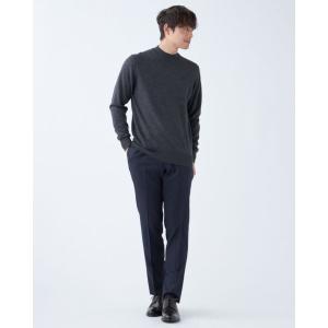 セーター ニット 「ニットアンサンブル」キャッシュウール　モックネック メンズ