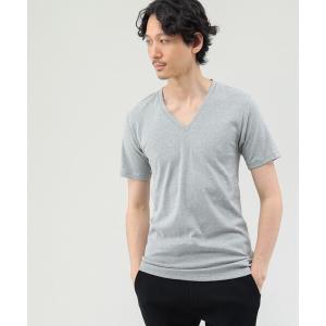 メンズ ルームウェア パジャマ 「MADE IN JAPAN」 ベーシック半袖VネックTシャツの商品画像