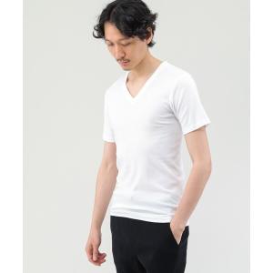 ルームウェア パジャマ ベーシック半袖VネックTシャツ