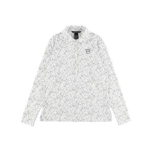 ポロシャツ ポロ WOMENS 小花柄プリント 長袖シャツ レディース