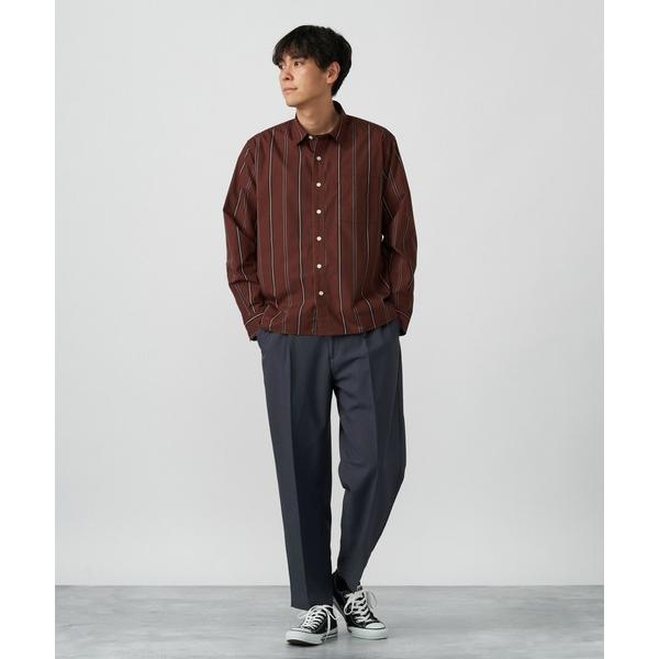 フォーマル シャツ 形態安定ノーアイロン ラウンドテール レギュラー 長袖ビジネスワイシャツ メンズ...