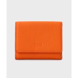 財布 ソフトシュリンクレザー 三つ折り財布 メンズ