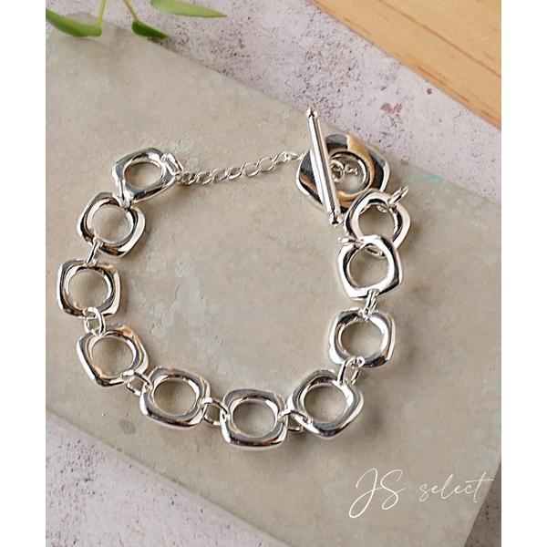 ブレスレット JS SELECT リングチェーンのブレス　シルバー レディース メンズ