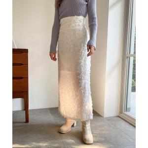 スカート AZATOフェザージャガードスカート　179417