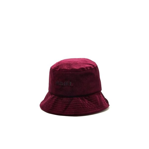 帽子 ハット VELOUR BUCKET HAT メンズ