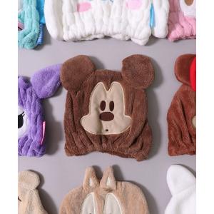 ヘアバンド (SK)「　sanrio / Disney　」髪を拭くのが、今日も楽しみ♪　吸水速乾ふんわりタオルキャップ