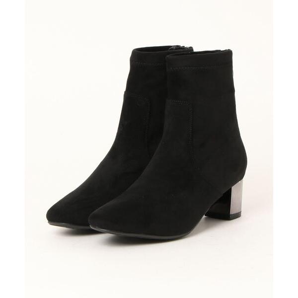 ブーツ ストレッチショートブーツ レディース