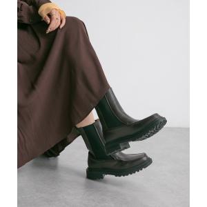 ブーツ モカシントゥサイドゴアブーツ