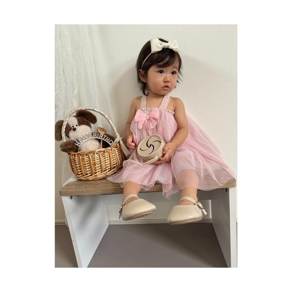 ジャンパースカート チュールワンピース キッズ 子供服 女の子