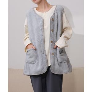 シープタッチノーカラーベスト