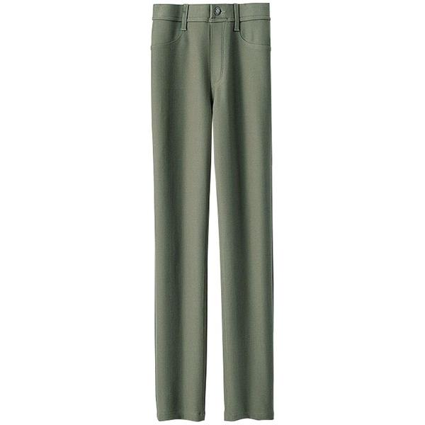 パンツ なめらかボンディング美脚パンツ股下６５cm レディース