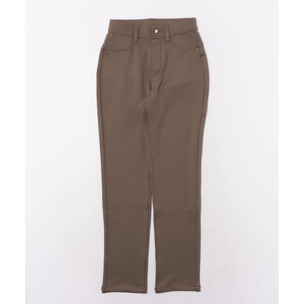 パンツ なめらかボンディング美脚パンツ股下７０cm レディース