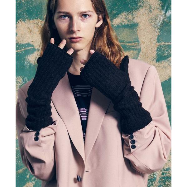 手袋 「ユニセックスアイテム」シンサレートニットロンググローブ「MAISON SPECIAL/メゾン...