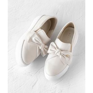 スニーカー NUANCE RIBBON SNEAKERS スニーカー レディース