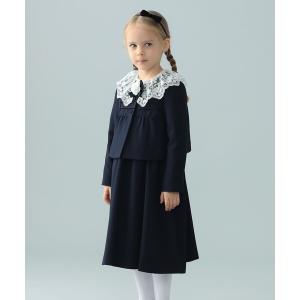 メゾピアノ MEZZO piano 130 バレリーナ バレエワンピース mezzo piano メゾピアノ バレリーナ柄ドッキングワンピース 90 100 110