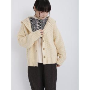 ニット ブリティッシュウールセーラーカラーニット