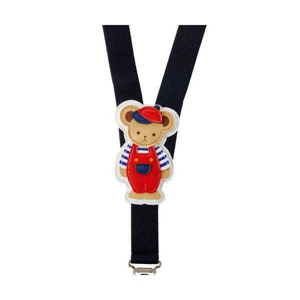 サスペンダー ミキハウスベア サスペンダー キッズ 子供 男の子 女の子