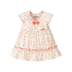MIKI HOUSE（ミキハウス） ワンピース うさこ切り替え半袖ワンピース