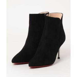 ブーツ Limit till 2359 リミットティル2359 オールウェザーカットワークスパイクヒールショートブーツ レディース