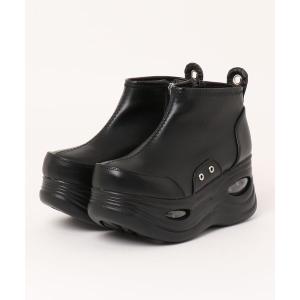 スニーカー 「YOSUKE/ヨースケ」厚底ハイカットスリッポンスニーカー レディース