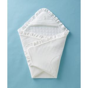 MIKI HOUSE（ミキハウス） ニットガーゼ アフガン おくるみ 白 通年