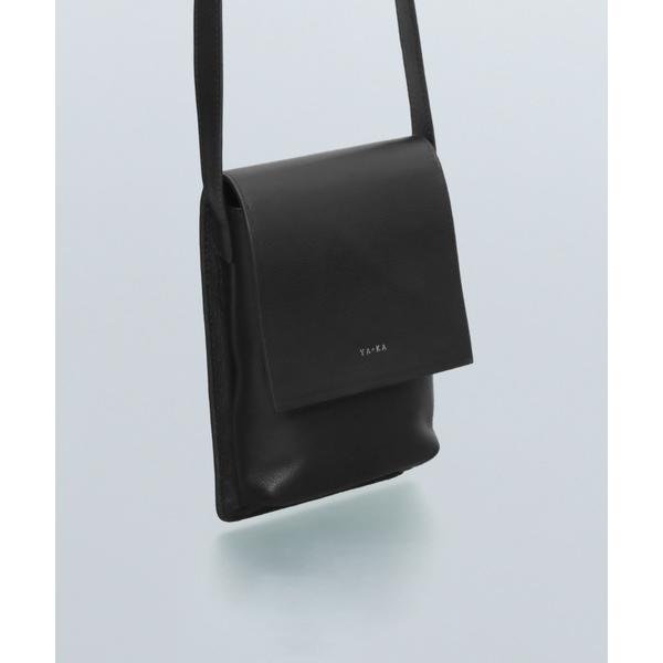 ショルダーバッグ バッグ 「YArKA/ヤーカ」real leather box flap shou...