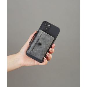 メンズ モバイルケース 「SHAKECASE」シェイクポーチ タイベック×ラバー iPhoneケース iPhone14 用｜zozo