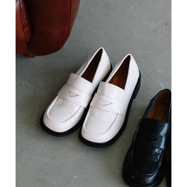 ローファー square toe loafer/スクエアトゥローファー レディース