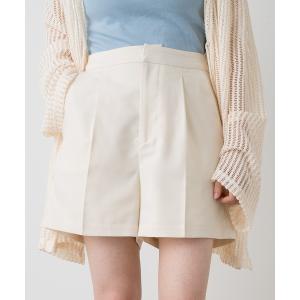 パンツ ツイルタックショートパンツ