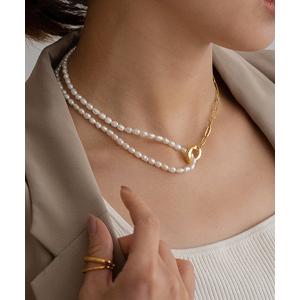 anq.（アンク） ネックレス 「anq.」SV925・パール ショートネックレス