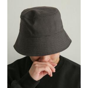 帽子 ハット チドリチェックバケットハット