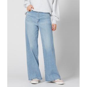 ジーンズ デニム デニムパンツ 「SOMETHING」LISA WIDEパンツ レディース