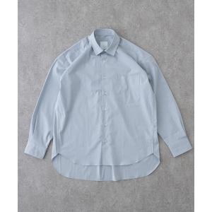 グレー プリーツ 半袖シャツ ベーシッククロップドライトグレー半袖シャツ | ファッション通販