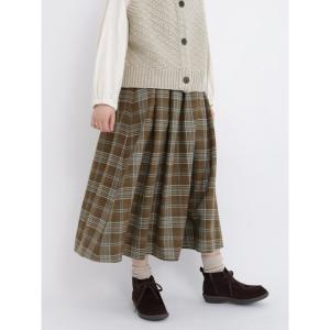 スカート ブリティッシュウールスカート