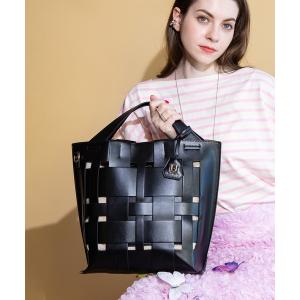 ビジネスバッグ フネートル メッシュ編みトートバッグ レディース