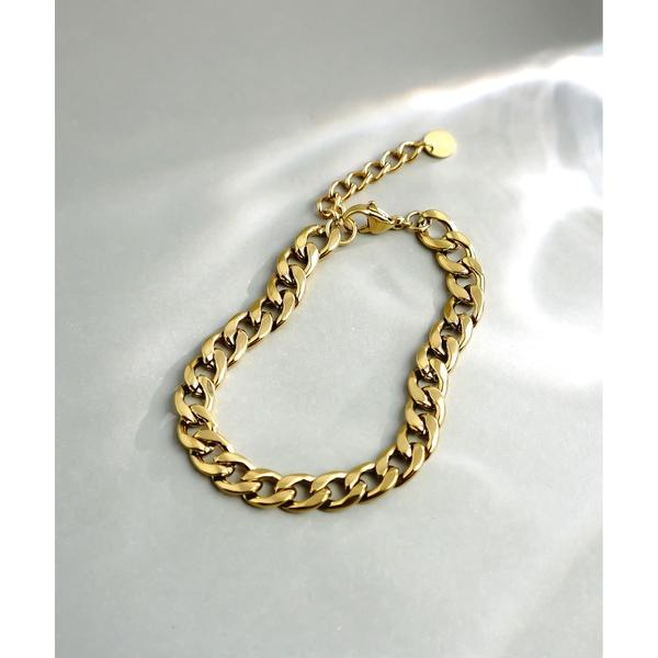 ブレスレット 金属アレルギー対応 「ieLS」ステンレス　チェーンブレスレット メンズ レディース