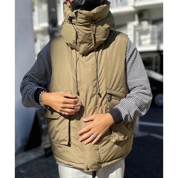 ダウンベスト ベスト ONEDAY slect/ミリタリー フィッシング ダウンベスト メンズ レデ...