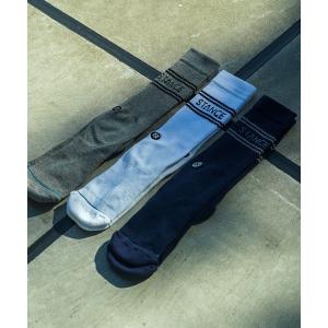 靴下 メンズ 「STANCE/スタンス」BASIC 3 PACK CREW　3Pパックソックス