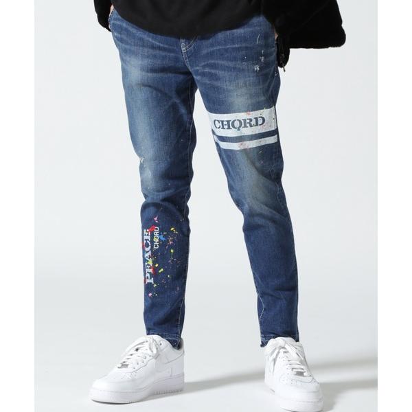 ジーンズ CHORD/コード/ピーススリムイージーパンツ/INDIGO メンズ