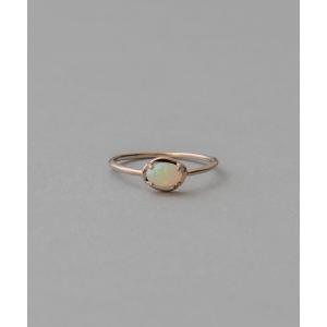 オーロラ オパールリング(L)【K10YG】　Sowi オーロラ・オパール・リング(S)【K10YG】 – sowi