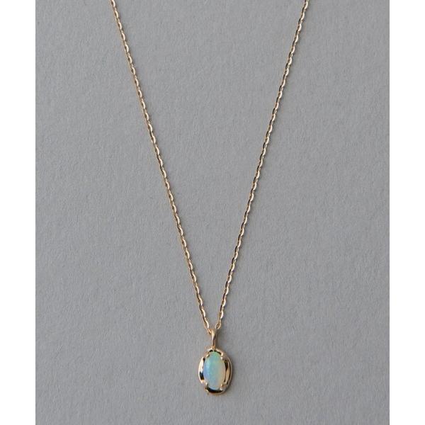 ネックレス K10YG オパール ネックレス レディース