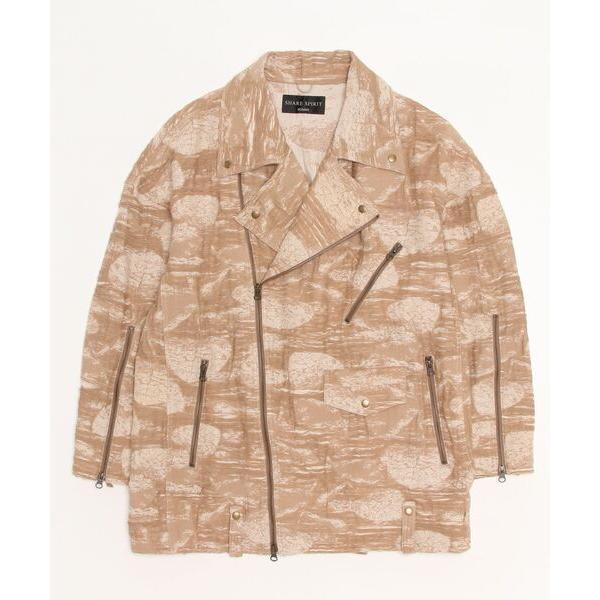 革ジャン ライダース SHARE SPIRIT/シェアースピリット/別注ツイードドＢＩＧライダース ...