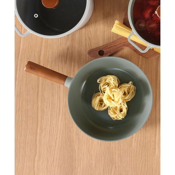 鍋 FIKA ミッドナイトグリーン フライパン 深型26cm