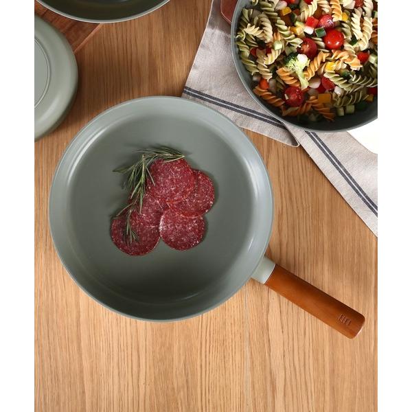 鍋 FIKA ミッドナイトグリーン フライパン 28cm