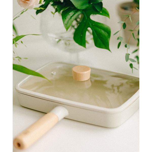 鍋 FIKA スクエアフライパン 29cm 専用蓋付き
