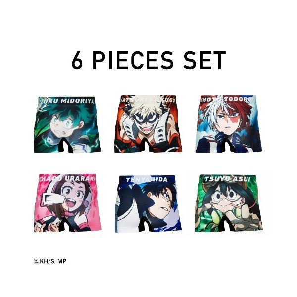 ボクサーパンツ 「僕のヒーローアカデミア」コラボ MY HERO ACADEMIA　アンダーパンツ ...