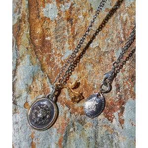 ネックレス HARIM ハリム / LEO＆ROSE シルバー925レオ＆ローズゴールドチャームネックレス / HRP086S メンズ レディース
