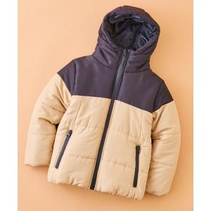 ダウン アウター SHISKY / シスキー 切り替え 中綿  フード付き ジャケット キッズ キッズ 子供服 男の子 女の子