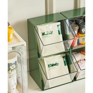 無印良品（MUJI） 収納 アクリルコレクションスタンド引き扉付き・大