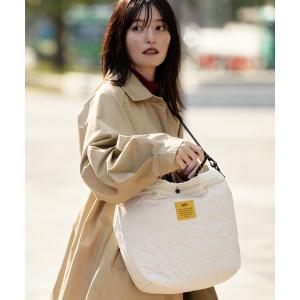 レディース トートバッグ バッグ キルティングパデッドトートバッグ